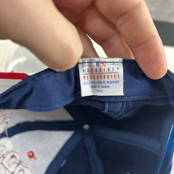 Vintage Boston Red Sox Snapback Hat OSFA Graffiti Bubble Two Tone Drew Pearson - Picture 7 of 7